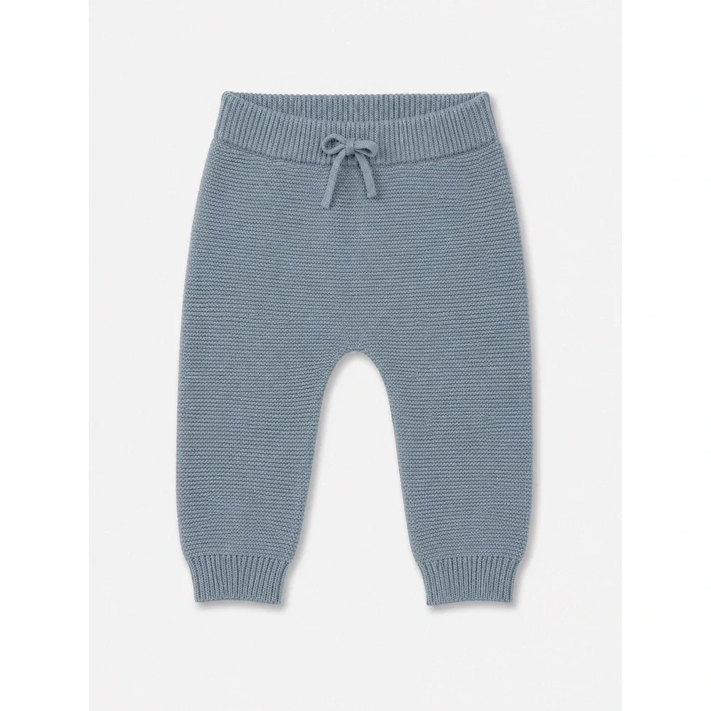 Carters Just One You Baby Blue Knit Sweater Pants Leggings 18M